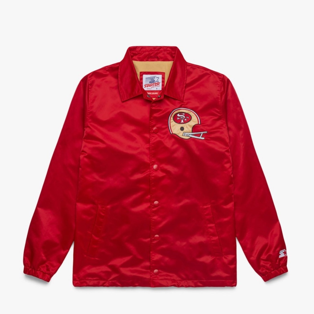NWT San Francisco 49ers starter coaches jacket